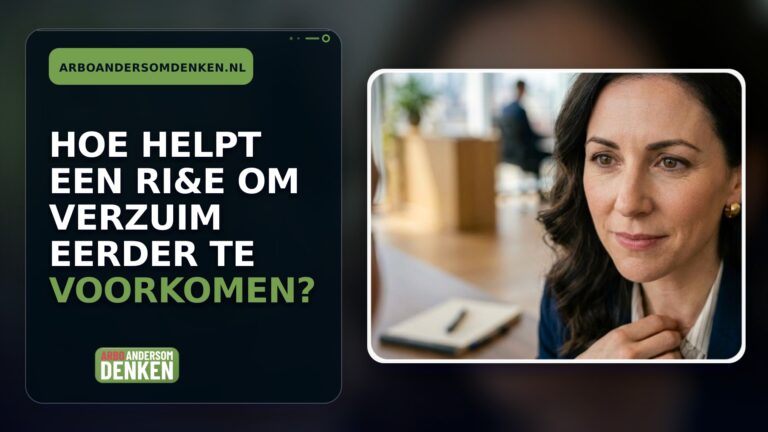 Hoe helpt een RI&E om verzuim eerder te voorkomen?