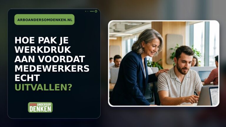 Hoe pak je werkdruk aan voordat medewerkers echt uitvallen?