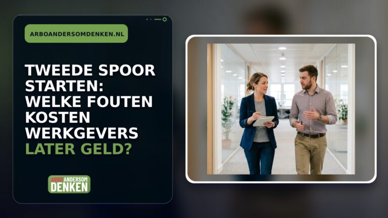 Tweede spoor starten: welke fouten kosten werkgevers later geld?