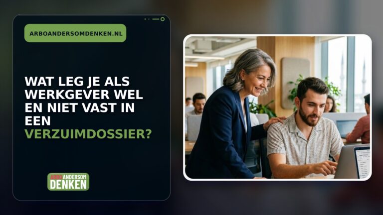 Wat leg je als werkgever wel en niet vast in een verzuimdossier?