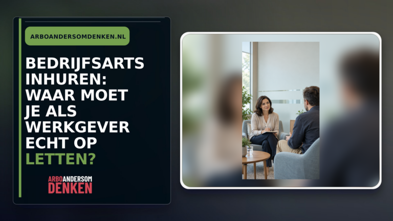 Bedrijfsarts inhuren: waar moet je als werkgever echt op letten?